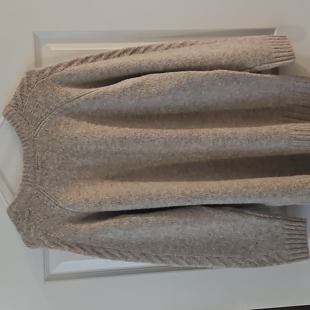 Torrid Soft Knit Beige Sweater - Picture 4 of 4